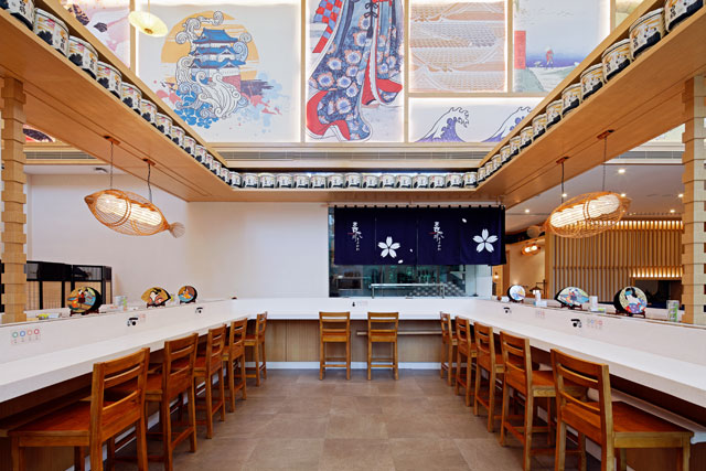 日式餐厅装饰设计效果图