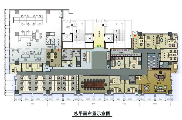 建筑装饰设计平面图